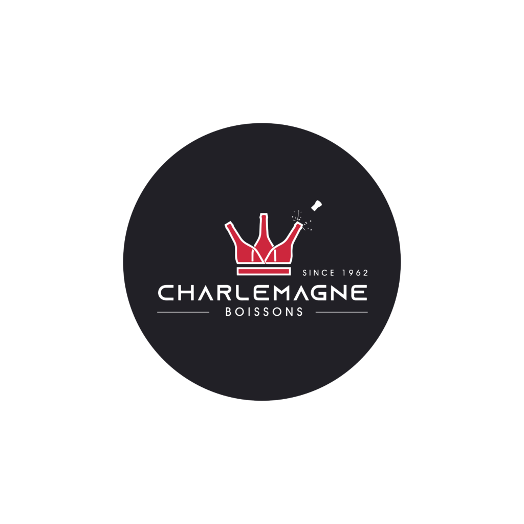 Logo Charlemagne Boissons - Caviste et grossiste de boissons.