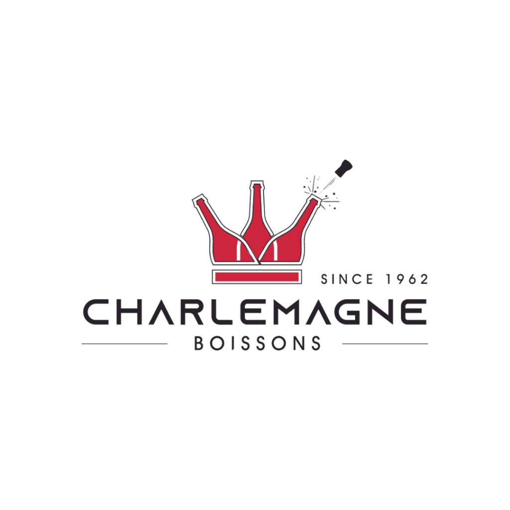 Logo Charlemagne Boissons - La Com' de Raph
