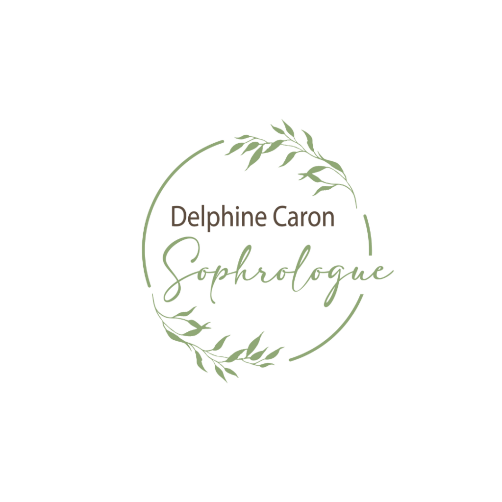 Logo Delphine Caron Sophrologue - La Com' de Raph